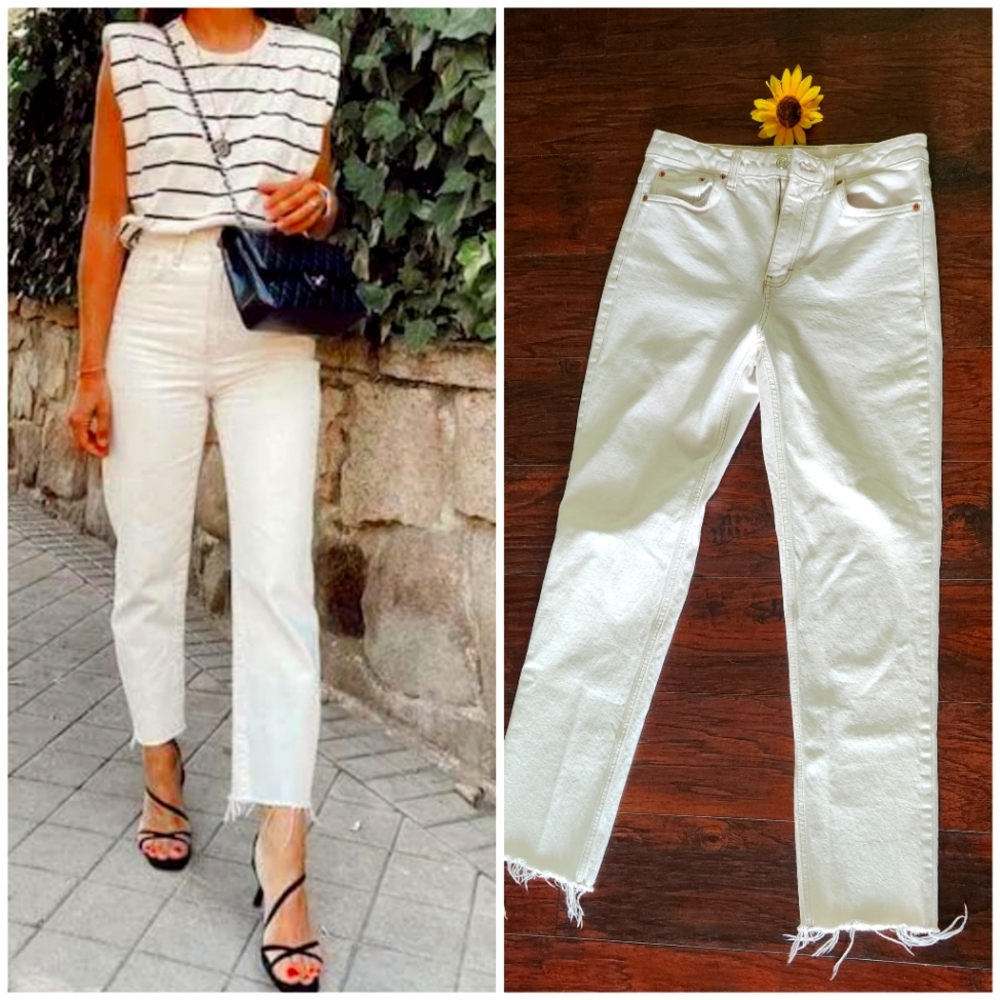 Topshop White JEANS